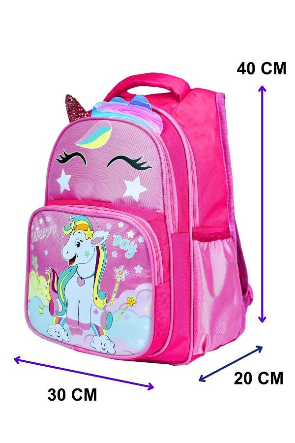 JOJO KIDS Girl s Unicorn Backpack Set of Three Waterproof Trendyol
