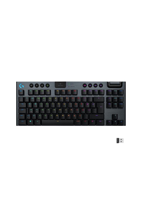 logitech-G G915 Tkl Lightspeed Rgb English Q Wireless Mechanical Gaming Keyboard - Black 1