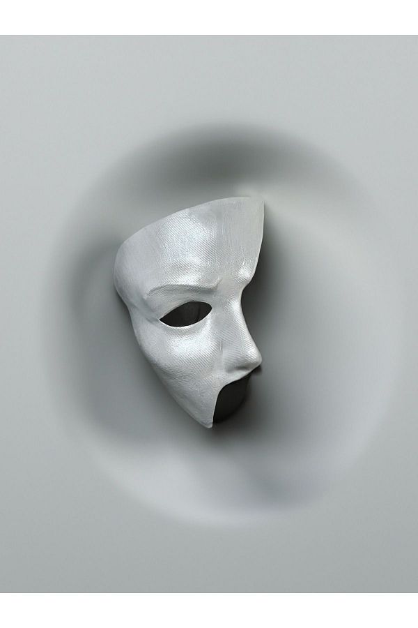 Venemask-Phantom Of The Opera - Phantom Of The Opera Plum Ghost Mask 1
