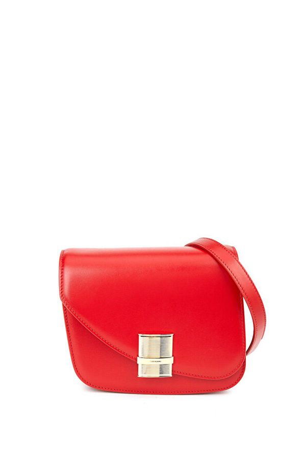 Ferragamo Red Women s Leather Shoulder Bag Trendyol