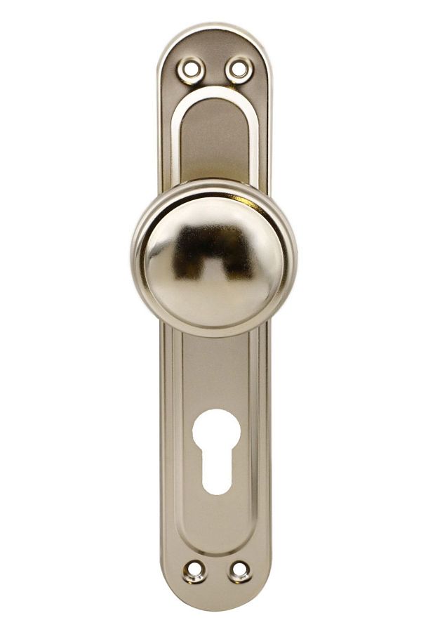 Badem10-Niken Door Knob - Dove Mirrored, Knob Handle Metal, 2 Years Handle 1