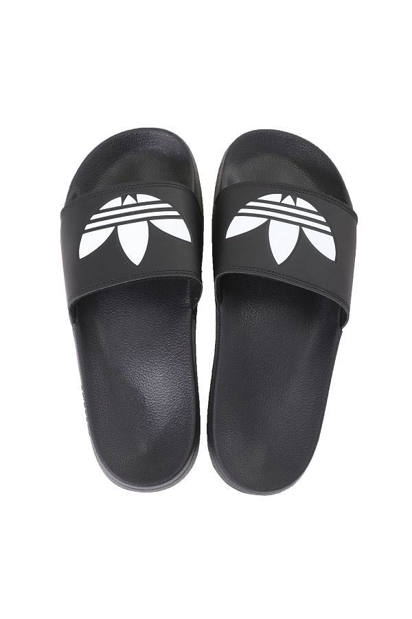 adidas-Fu8298-e Adılette Lite - Schwarze Hausschuhe für Herren 1