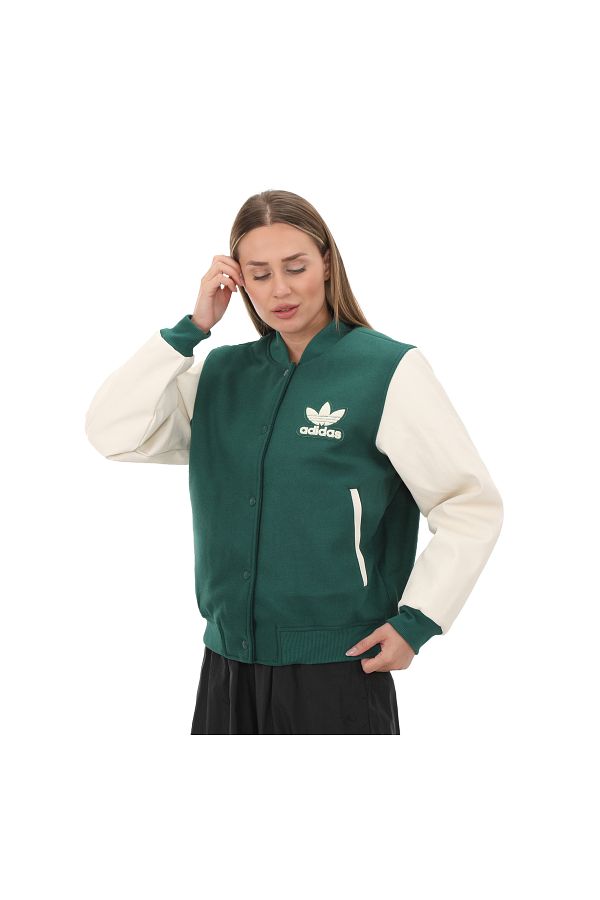 adidas Green adidas Vrct Jacket IT7826 K O Women s Jacket Trendyol