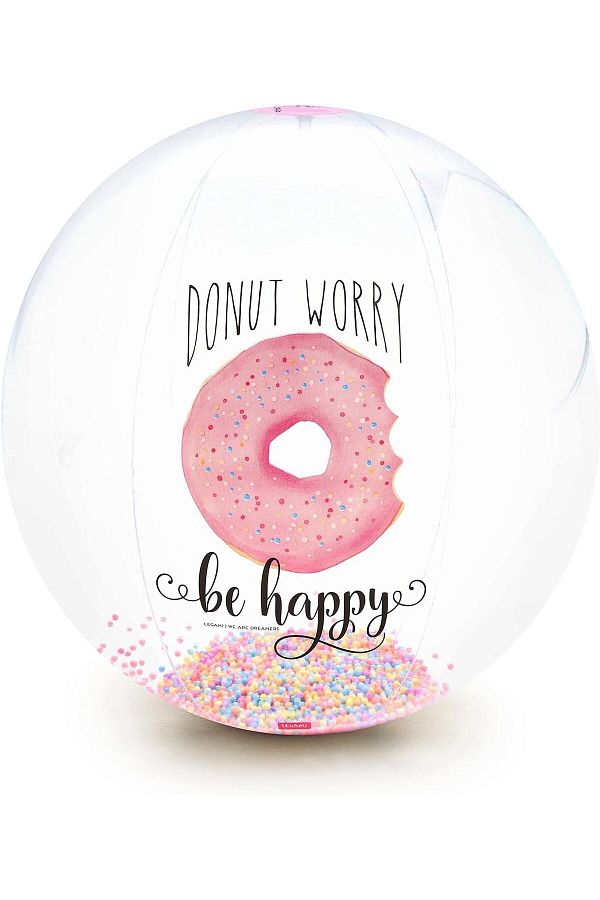 Legami 40 cm Diameter Inflatable Colorful Donut Ball For Beach Pool and Garden Play Trendyol