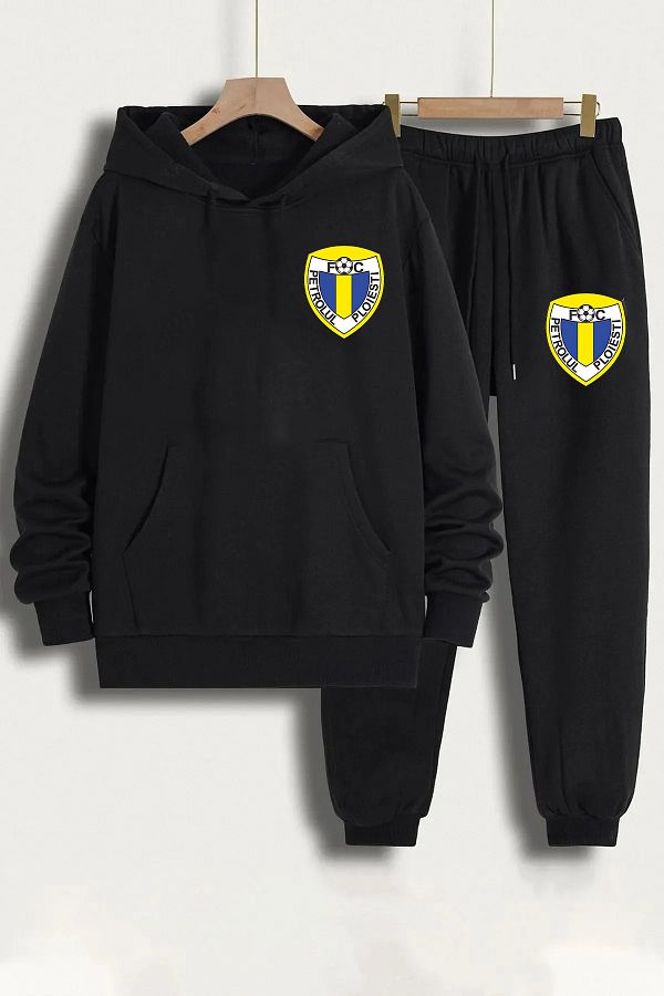 Pisa Art Petrolul Ploiesti Sweatshirt and Sweatpants 2 Piece Combination Set Trendyol