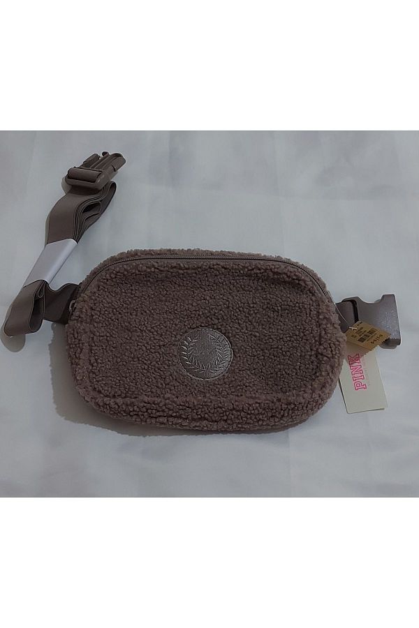Victoria s Secret Victoria Secret PINK Cozy Fleece Waist Bag Trendyol