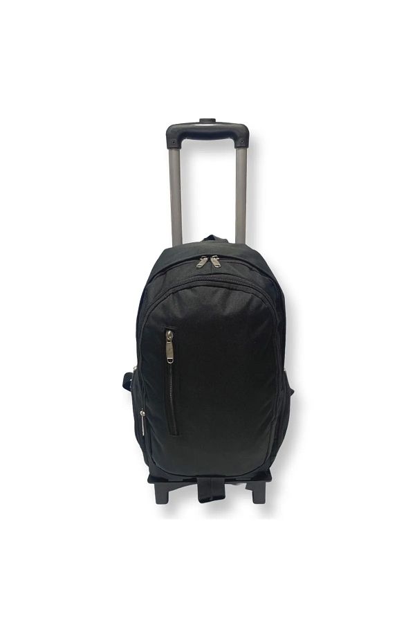 poloways-Squeegee Patterned Bag with Laptop, Pen and Wheels 1