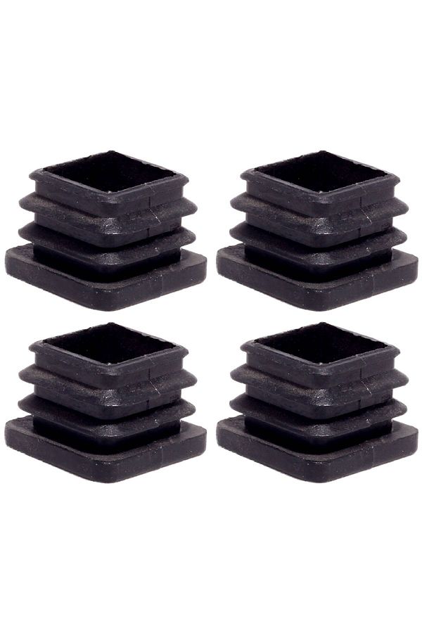 Adem Koç-40x40 Mm Plastic Square Interlocking Profile Plug (box) (4 Pieces) 1