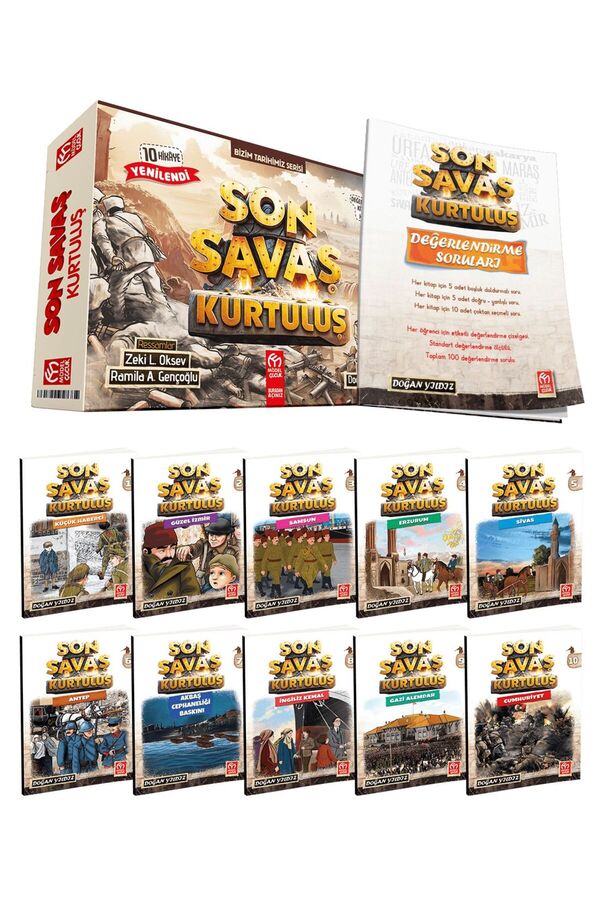 Model Eğitim Yayınları Son Savaş Kurtuluş Hikaye Serisi - 10 Kitap