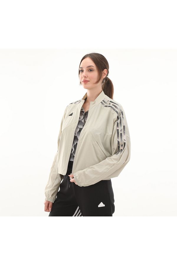 Cream adidas jacket hotsell