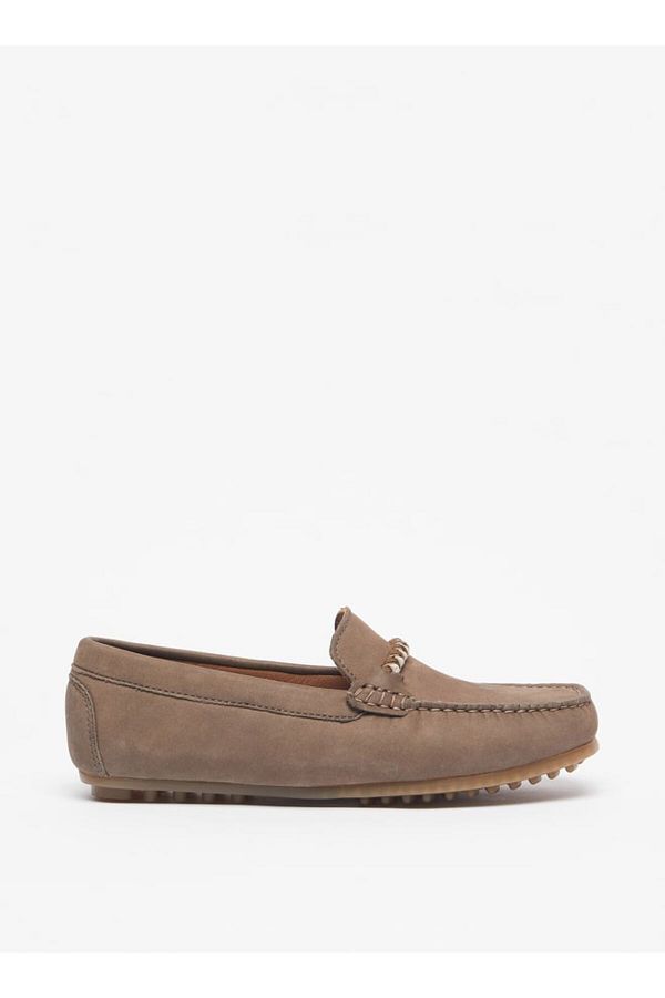 Mister Duchini-Solid Slip-On Moccasins with Braid Trim Accent and Stitch Design 1
