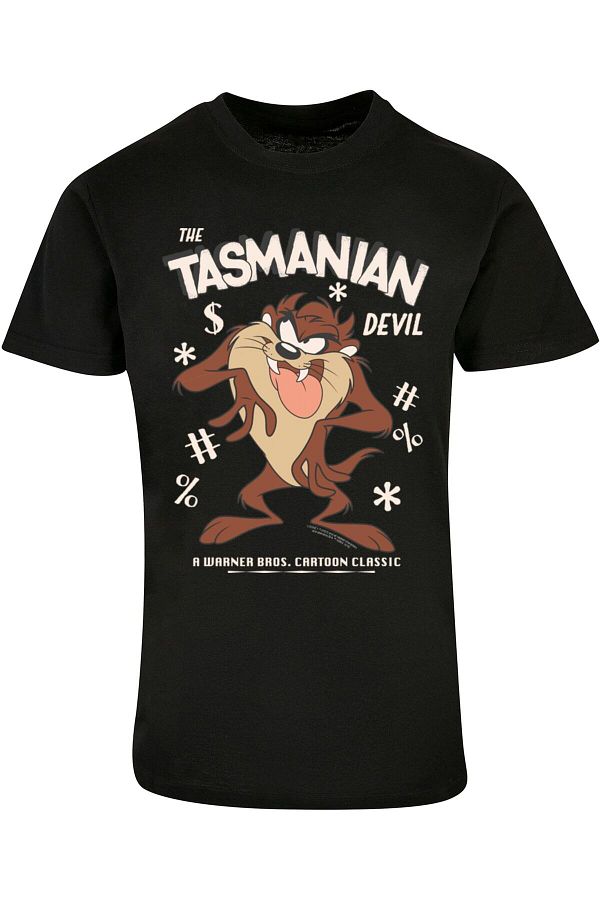 ABSOLUTE CULT-Herren Looney Tunes - Tasmanischer Teufel Basic T-Shirt 1