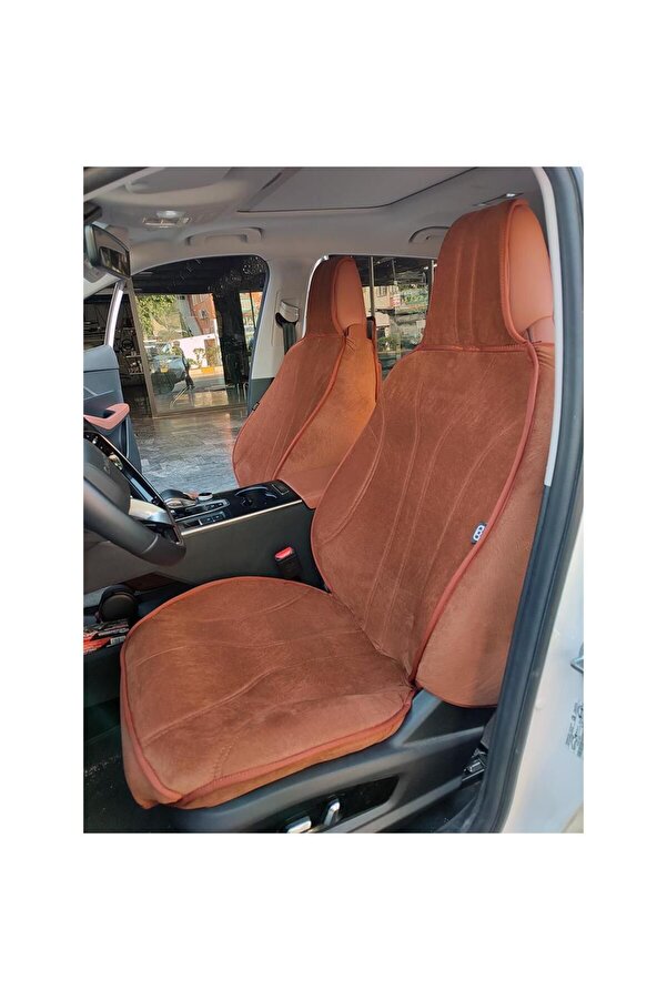 Bod Chery Omoda 5 Araca Özel Koltuk Koruyucu Kılıf Luvi Serisi 2023-sonrası Taba