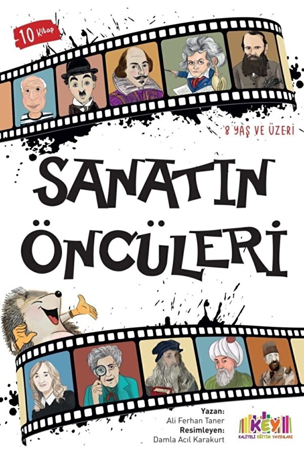 Key Kaliteli Eğitim Yayınları Sanatın Öncüleri Hikaye Serisi (10 Kitap + Hds) - Kolektif - Kaliteli Eğitim Yayınları