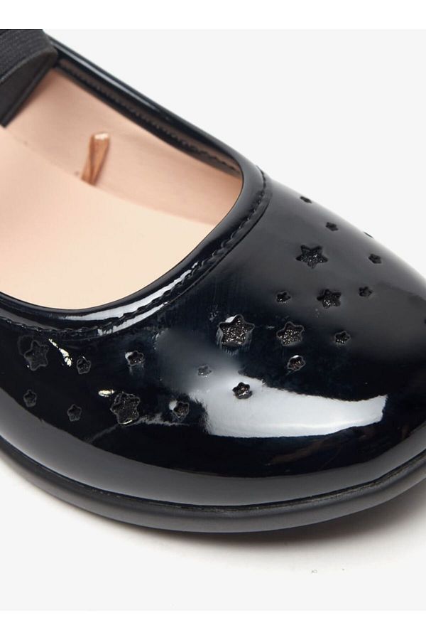 Flora Bella by Shoexpress Flora Bella Star Textured Mary Jane Shoes with Elasticated Strap Trendyol