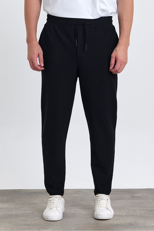 Jogger pants with long strings outlet