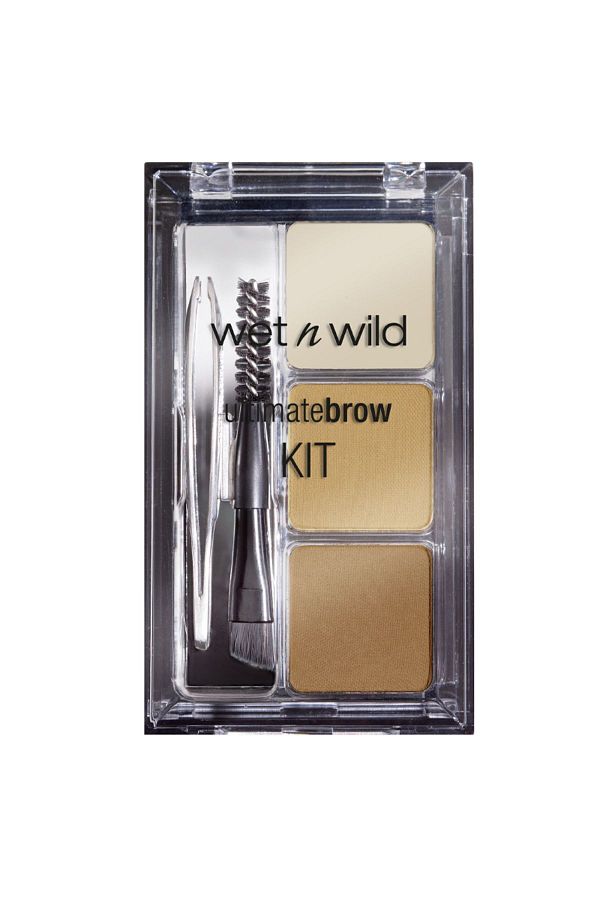 WET N WİLD-Wet n Wild Ultimate Brow Kit Eyebrow Shadow Kit - Soft Brown 1