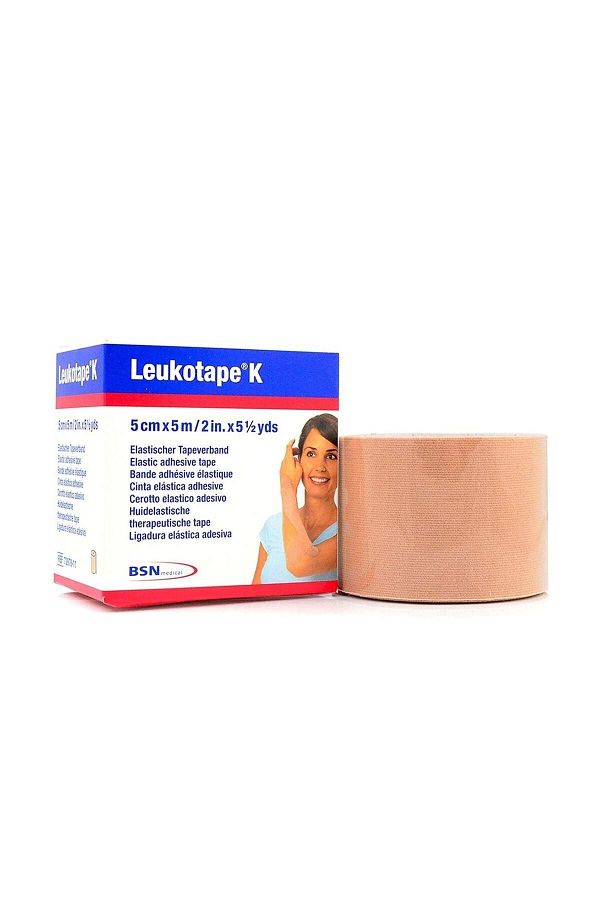 Leukotape-&#1050; شريط ألم 5 سم × 5 م جلد 72978-11 1