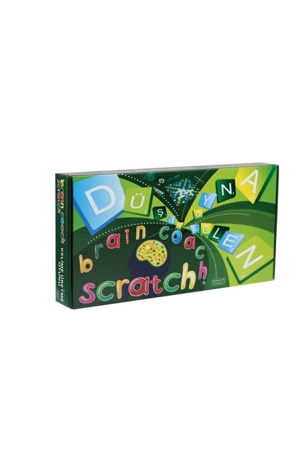 EA Oyuncak Kelime Oyunu Yerli Üretim Scrabble Kelime Üretme Oyunu