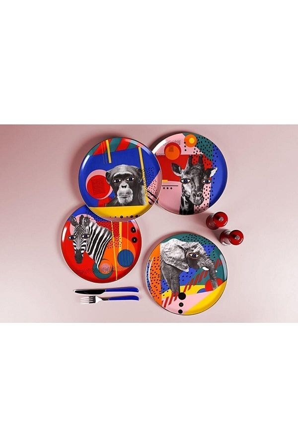 Porland-Wild Life 28cm 4-Piece Serving Set 1