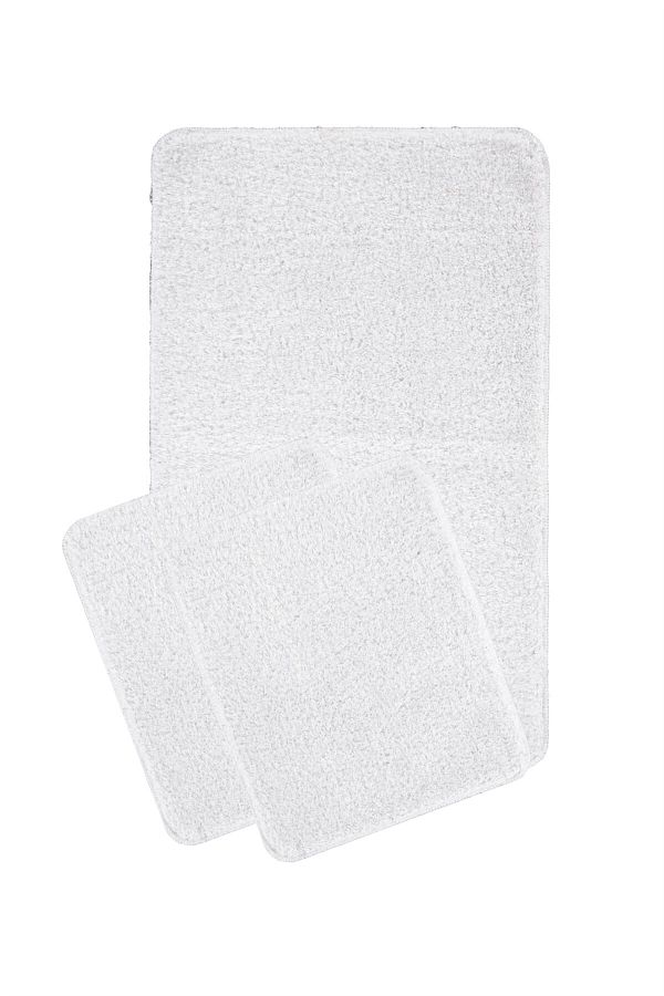 EUROBANO Synergy 3 Piece Natural Non Slip Bath Mat 100x60 50x60 50x60 Trendyol