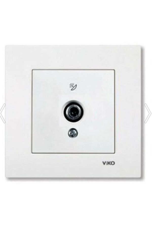 VİKO-Karre Satellite Socket with F Connector, Including Finished Frame 02828 1