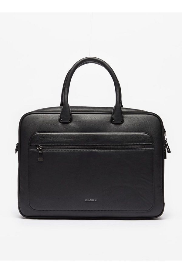 Duchini Solid Laptop Bag with Zip Closure Trendyol