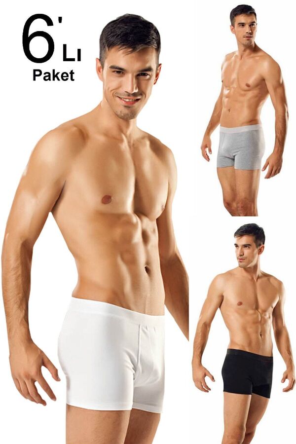 Namaldı-Pack of 6 Elastane Men's Boxers 1