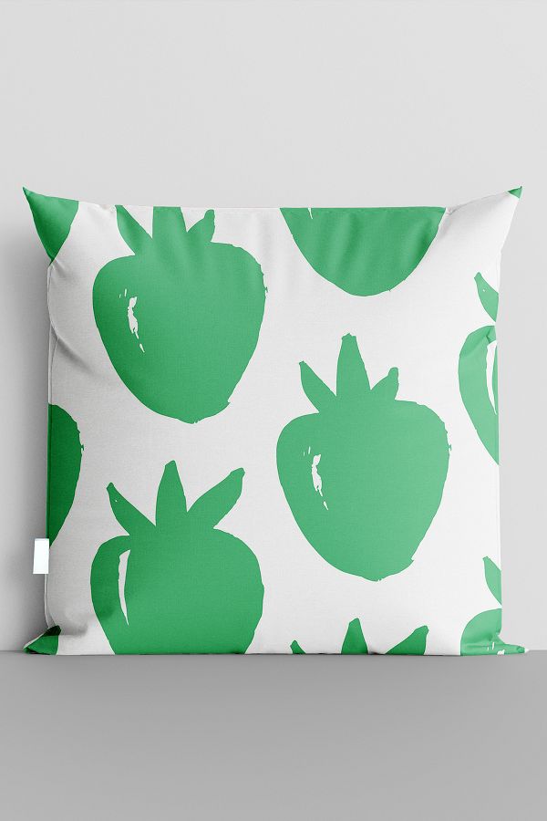 Strawberry throw pillow 2025