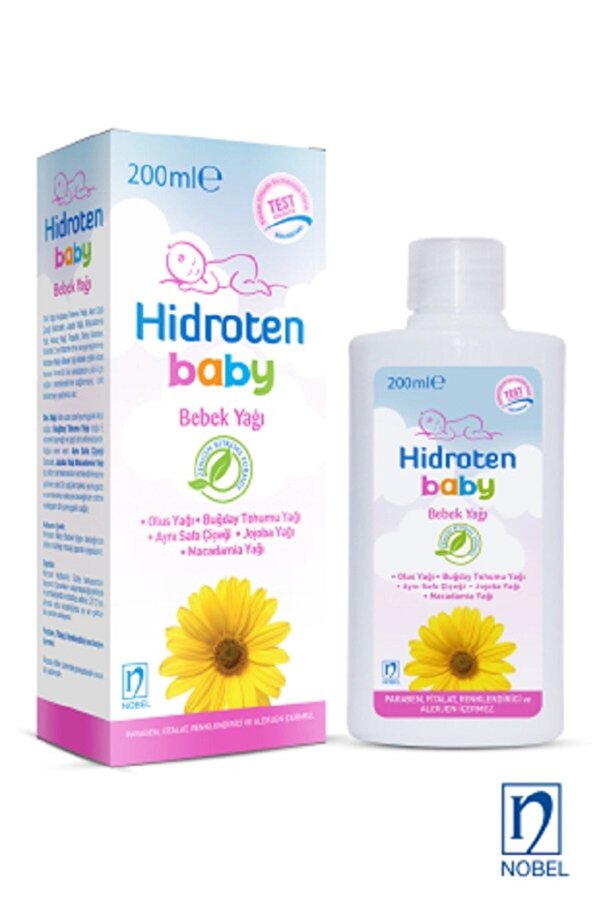 Hidroten Baby Bebek Yağı 200 ml