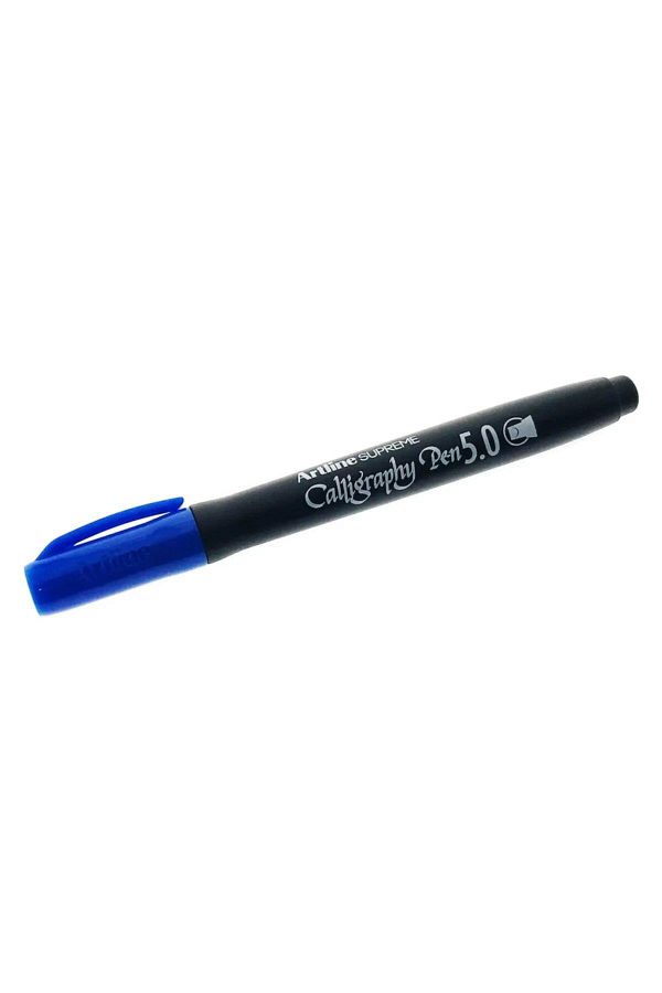 artline-Supreme Calligraphy Pen 5mm - Blue 1