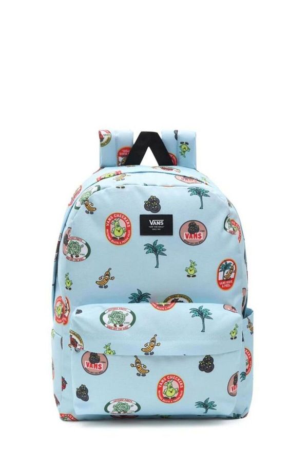 Vans Blue Patterned Unisex Backpack Vn0a5kh Trendyol