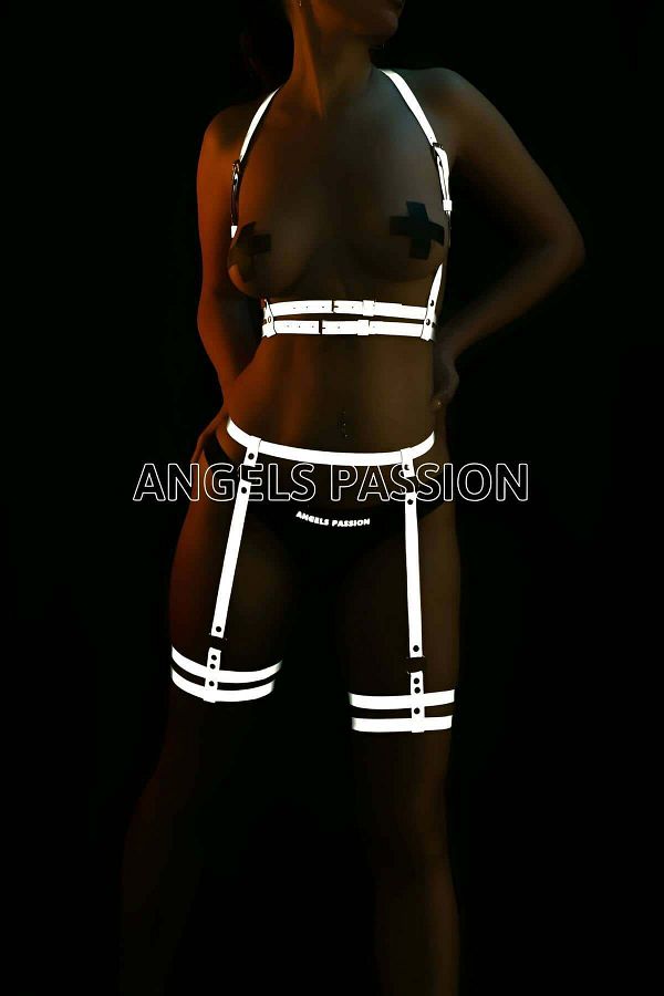 SHIY-Reflector Suspenders Harness Set - APFT537-R1 1