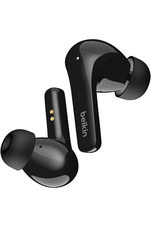Belkin SOUNDFORM Flow True Wireless Earbuds ANC Bluetooth Wireless Charging 31H Play Black Small Trendyol