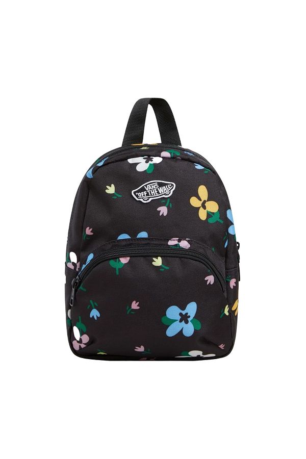 Vans black mini backpack cheap