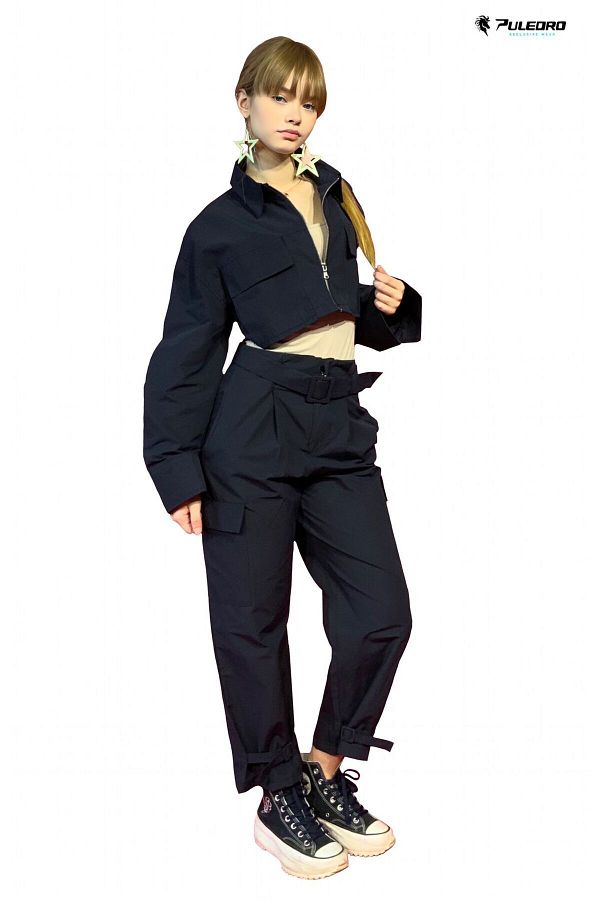 Puledro Jacket Dark blue A Form Fit Trendyol