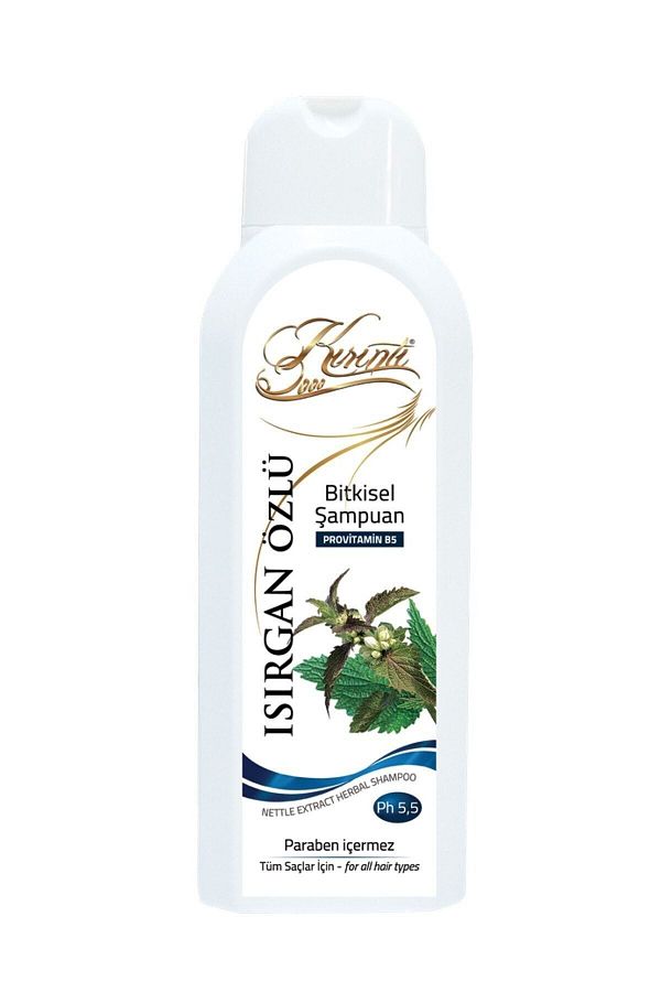 KIRINTI 2000-400 ml Nettle Extract Herbal Shampoo 1