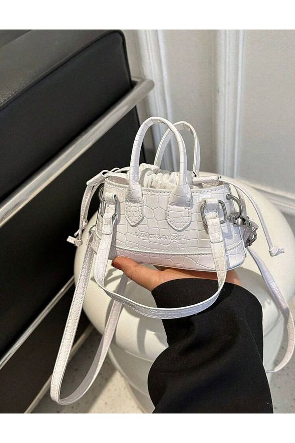 ABAKSESUAR AlligaTor PaTTerned Tote Bag Trendyol