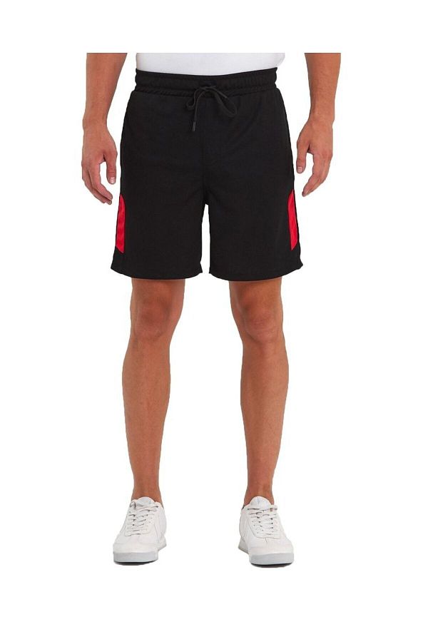 Adams-Black Polyester Men's Sports Shorts 1
