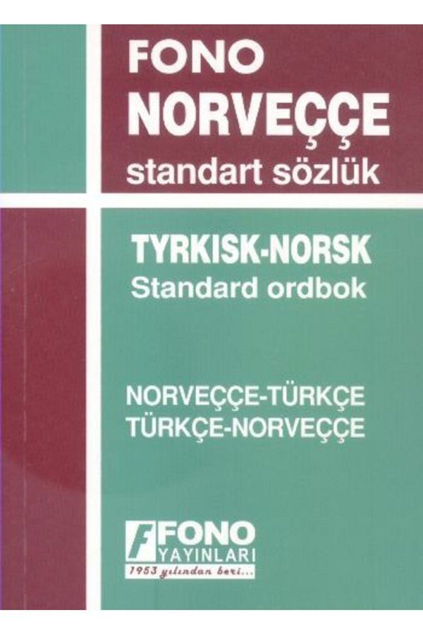 Fono Yayınları-Norwegian Standard Dictionary 1