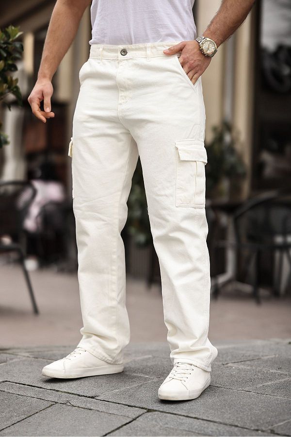 Mens dress pants with cargo pockets outlet