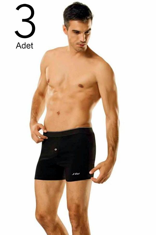 Namaldı-Pack of 3 Buttoned Men's Boxers 1