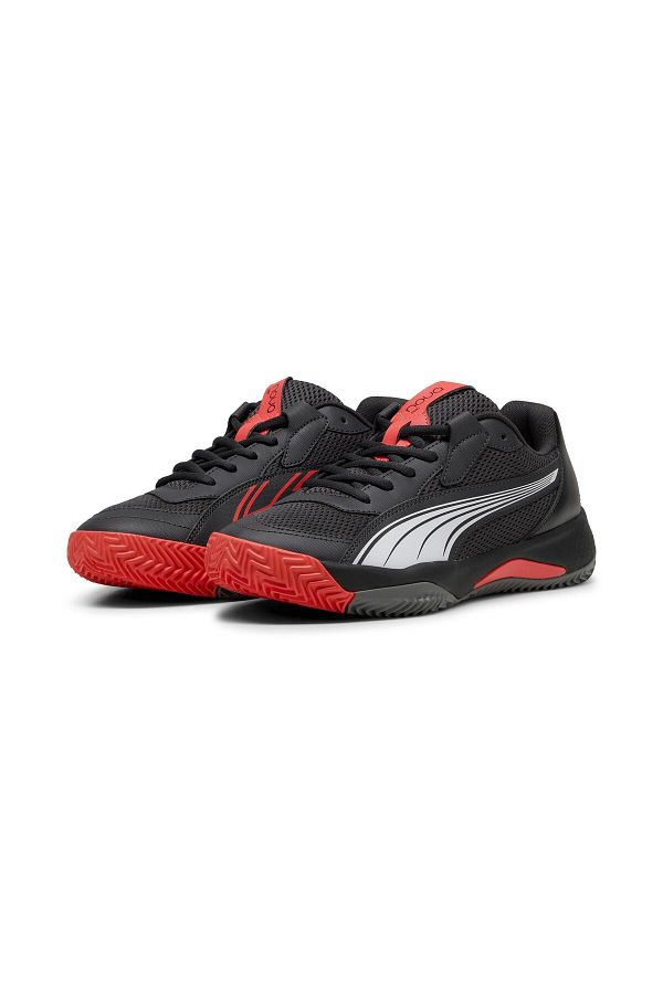 Puma NOVA Court Flat Puma Black and Grey PUMA Black Fla Trendyol