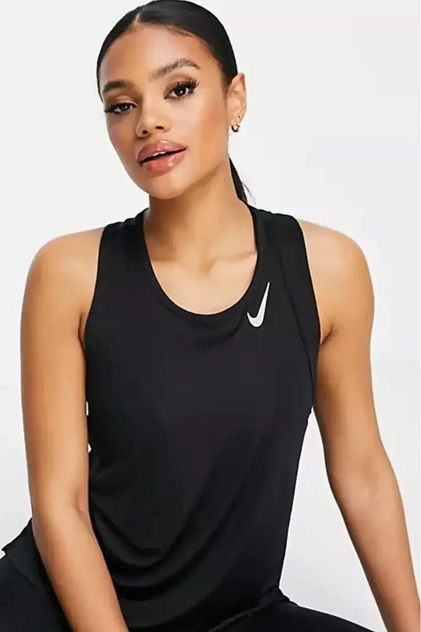 Nike Black Dri Fit Race Running and Training Undershirt Women Trendyol