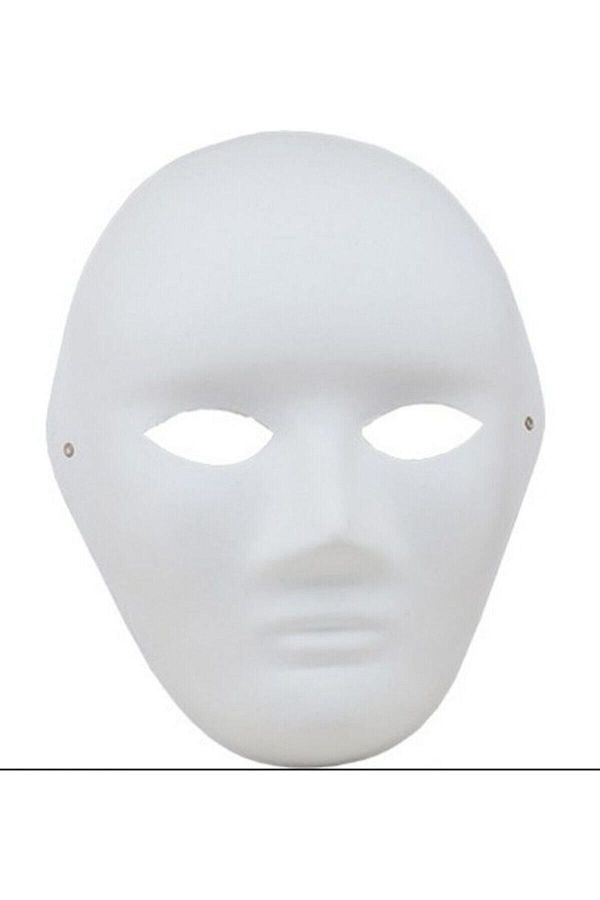 Viva Puti-Paintable Cardboard Elastic Mask 1