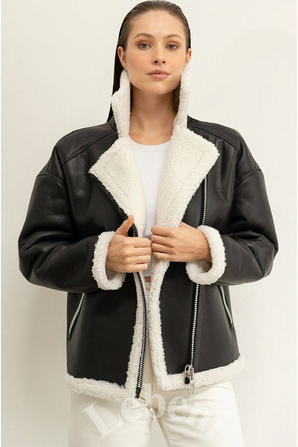 Sheep lined jacket outlet