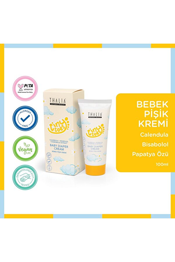Thalia Calendula & Papatya Özlü Bebek Pişik Kremi 100ml