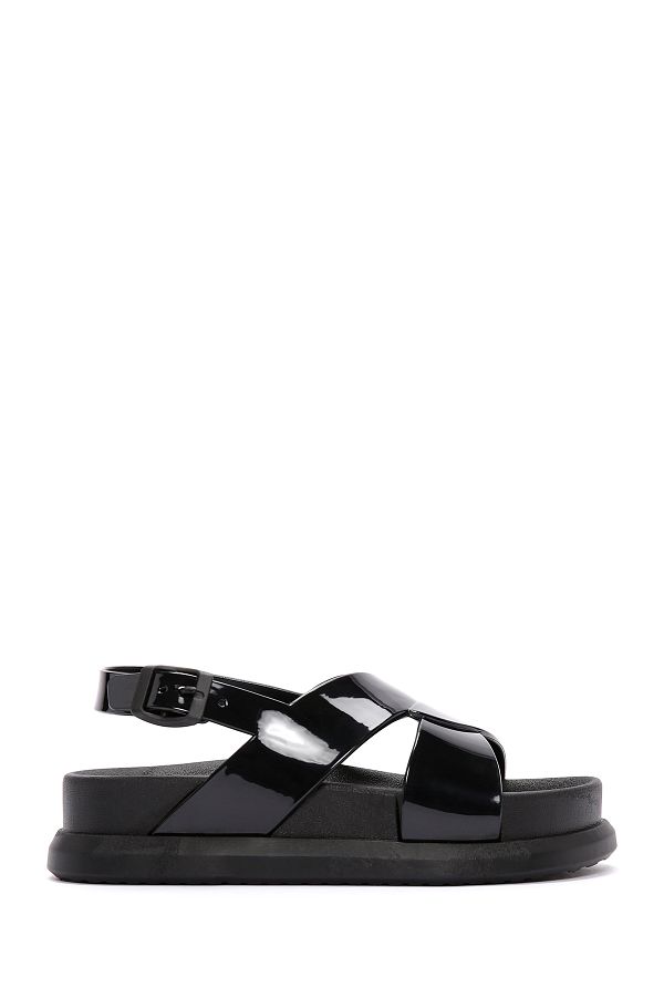 Jelly ankle strap sandals deals