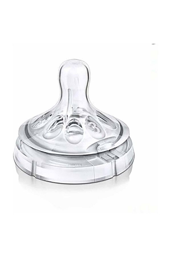 Philips Avent-حلمة رضاعة طبيعية 3 فتحات لحديثي الولادة 2 قطعة لعمر 3 أشهر فما فوق 1