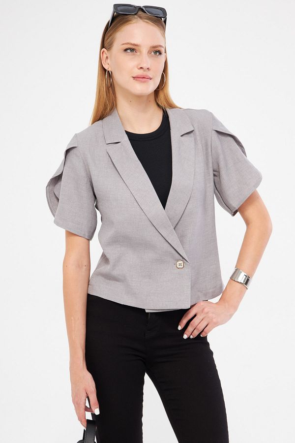 Jacket with arm slits shop